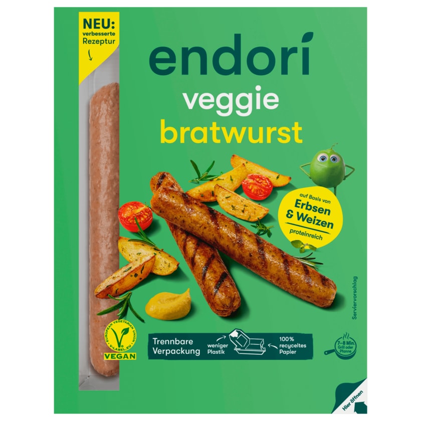 Endori Bratwurst vegan 240g